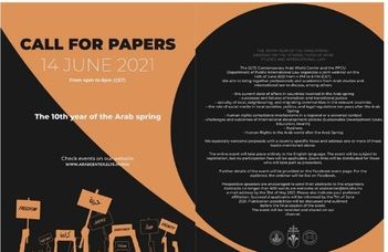 Call For Papers – The 10th Year of the Arab Spring
