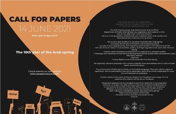 Felhívás – Az arab tavasz 10. évfordulója
